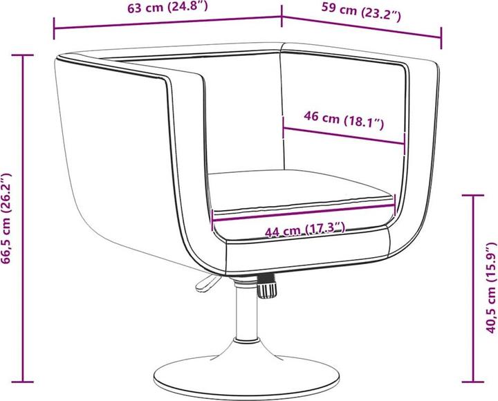 Produktbild vidaXL Sessel