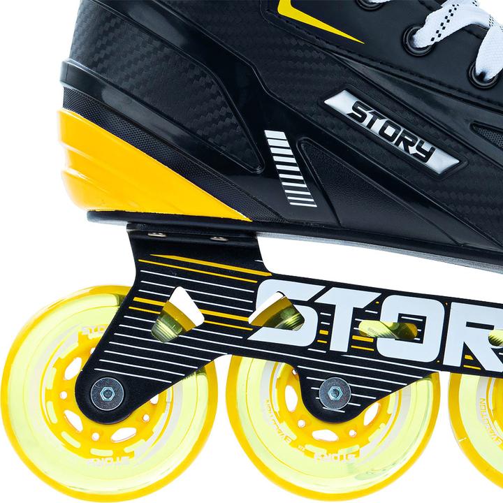Image du produit Story Patins à roulettes de hockey sur glace Compact Mission jaune 40 (1101005065144) (40)