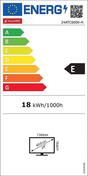 Energie-Label Allview 24ATC6000-H (24", LED, HD ready)