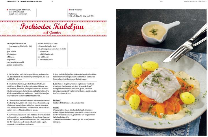 Immagine prodotto Dr. Oetker Das grosse Weihnachtsbuch (Tedesco, 2019)