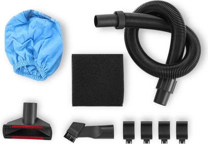 Actual product image Fuxtec Cordless wet/dry vacuum cleaner SET FX-E1VC20 (Wet dry vacuum cleaner)
