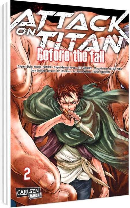 Produktbild Attack on Titan - Before the Fall, Band 02 (Deutsch, Hajime Isayama, 2015)
