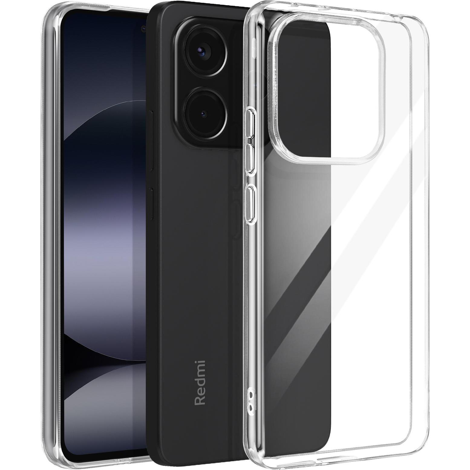 Mayaxess PureSilicone Case (Xiaomi Redmi Note 14), Smartphone Hülle, Transparent
