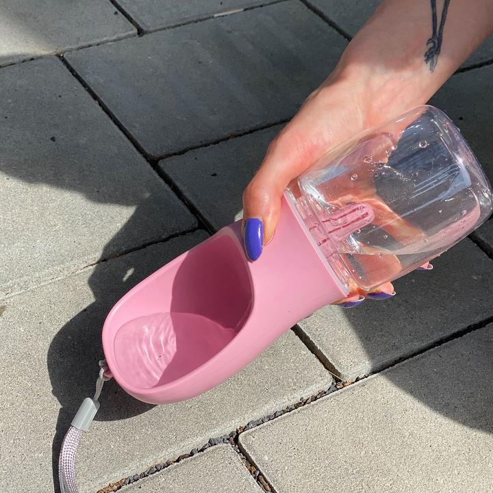 Produktbild Intirilife Tragbare Hunde Trinkflasche (0.35 l)