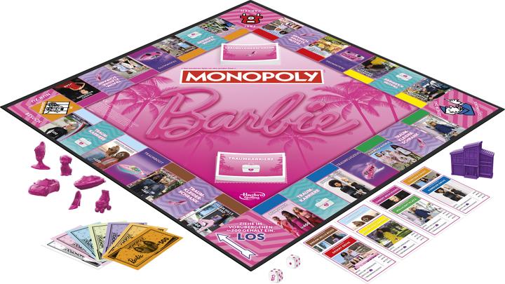 Actual product image Monopoly Barbie (German, 2 - 6 Players)