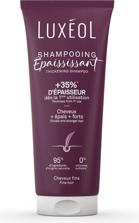 Actual product image Luxéol Shampoo für mehr Volumen (200ml) (200 ml, Liquid shampoo)