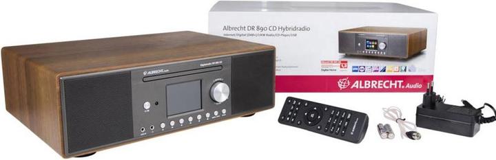 Image du produit Albrecht Dr 890 CD (Webradio, DAB+ DAB, Bluetooth, WiFi)
