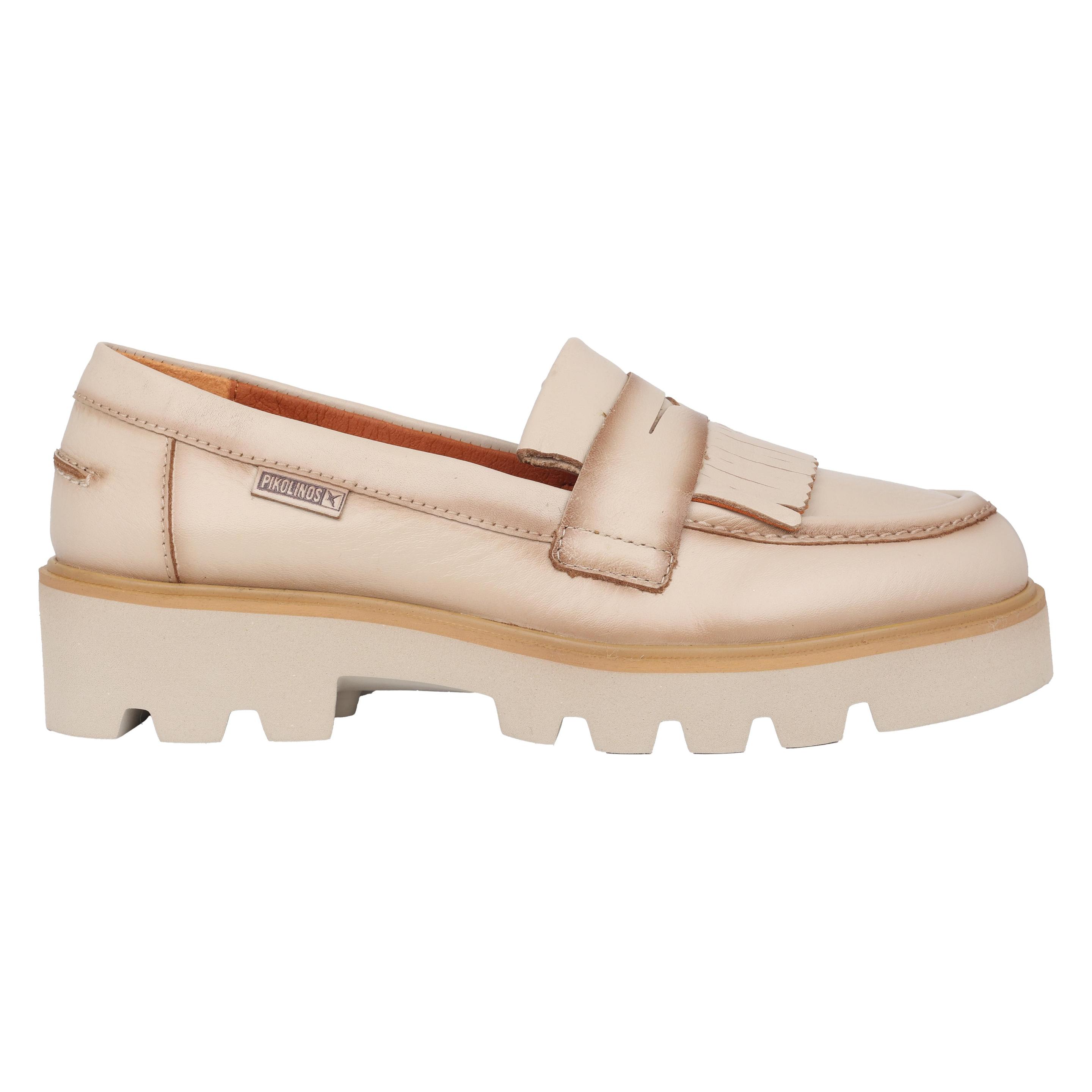 Pikolinos, Damen, Sandalen, Salamanca, Weiss, Braun, (40)