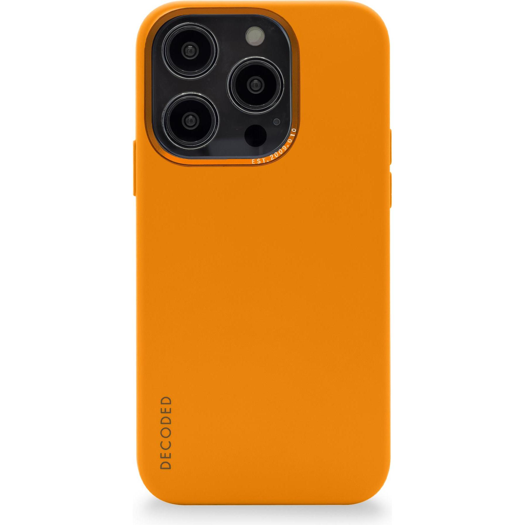 Decoded AntiMicrobial (Apple iPhone 14 Pro Max), Smartphone Hülle, Orange