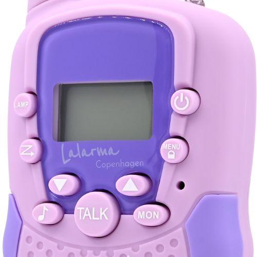 Actual product image Lalarma Copenhagen Walkie Talkie - Purple (3 km)
