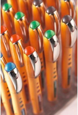 Produktbild STABILO worker+ Tintenroller (Grün, Blau, Schwarz, Rot, 4 x)