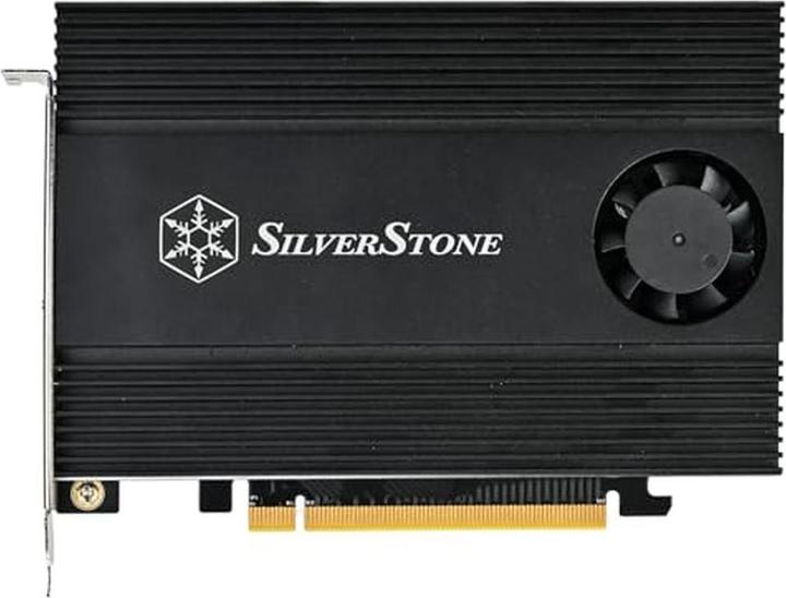 Produktbild Silverstone SST-ECM40, Adapterkarte PCIe 4.0 x16 zu 4 x M.2 NVMe SSD, M.2 (NGFF) M Key