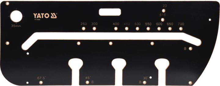 Actual product image Yato Worktop template (100 cm, Wood)