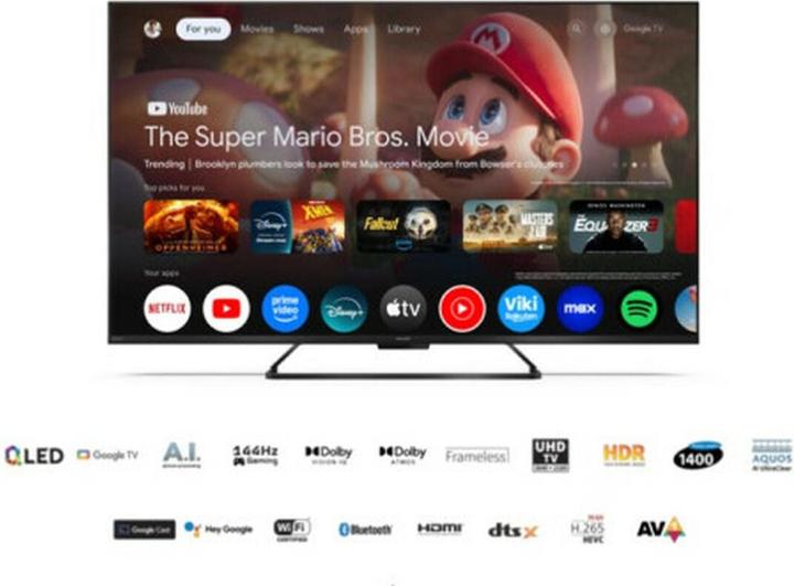 Actual product image Sharp TV (55", QLED, 4K)