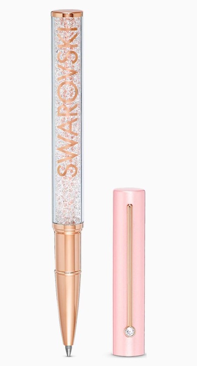 Immagine prodotto Swarovski Penna a sfera lucida cristallina rosa (Rosa / Rosa)