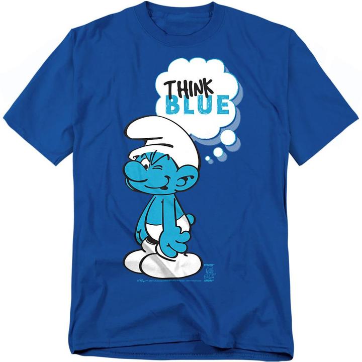 Immagine prodotto The Smurfs Think Blue TShirt (S)