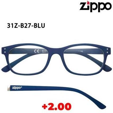 Zippo, Occhiali da lettura, 31Z-B27-BLU Occhiali da Lettura (+2)