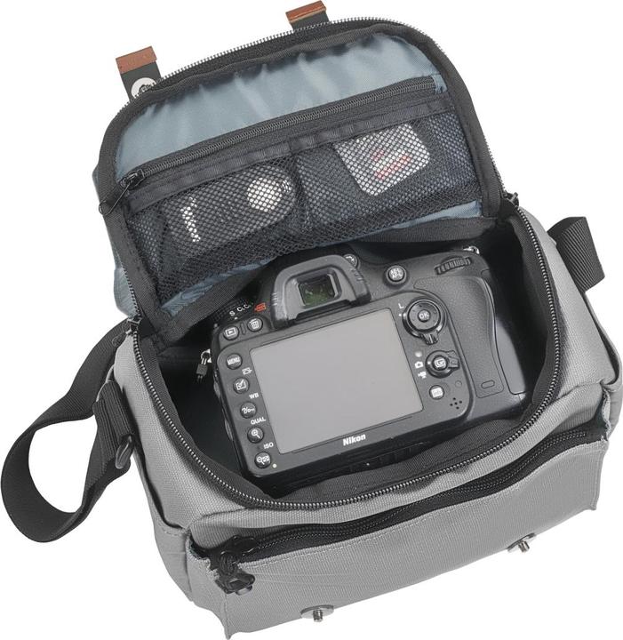 Produktbild mantona Kameratasche Milano piccolo (Kamera Schultertasche)