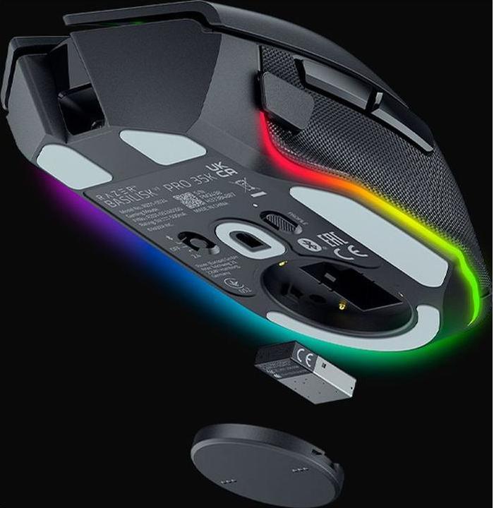 Image du produit Razer Basilisk V3 Pro 35K (Sans fil, Filaire)