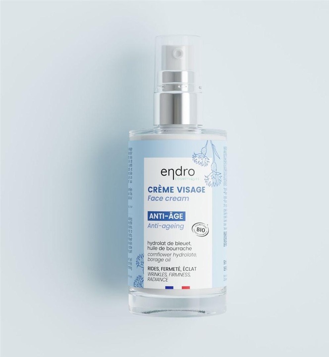 Produktbild Endro Cosmétiques Gesichtscreme natürlich Anti-Ageing 50 ml (50 ml, 24h Creme)