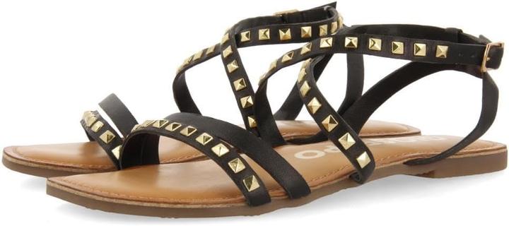 Actual product image Gioseppo Flexible Sole Adjustable Ankle Strap Leather Lined Footbed (36)