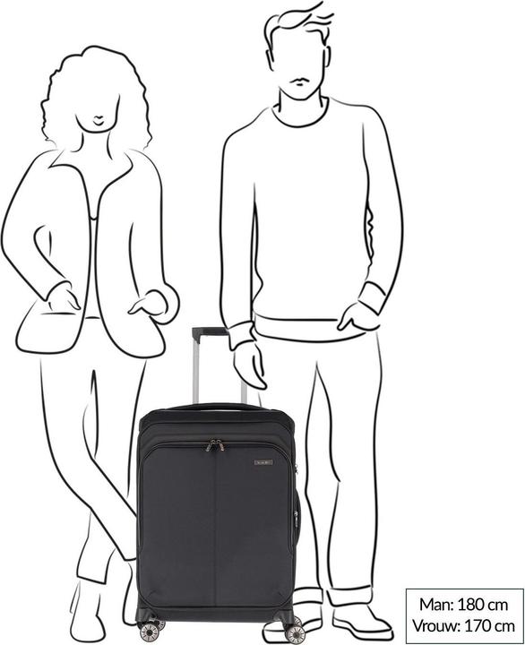 Immagine prodotto Travelite Valigia e trolley Priima 4w Trolley M (72 l)