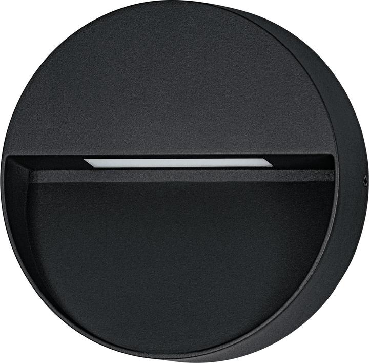 Actual product image EGLO 900888 MARUGGIO LED outdoor wall/ceiling light 4.8W Ø150mm Black Controllable light colour IP65 (520 lm, IP65)