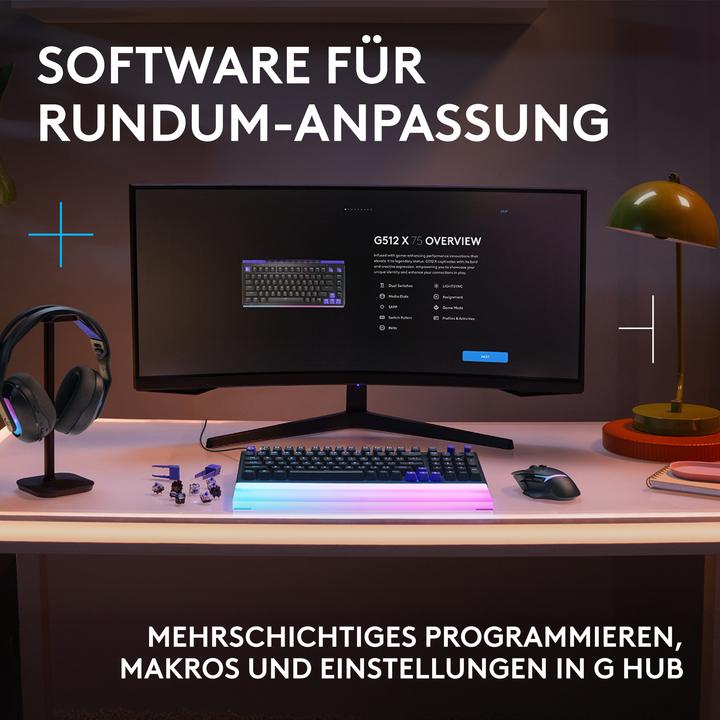 Produktbild Logitech G G512 X 98 (DE, Kabelgebunden)