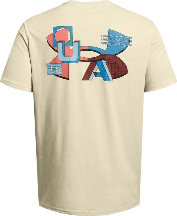 Actual product image Under Armour Mens Block Logo T-Shirt (S)