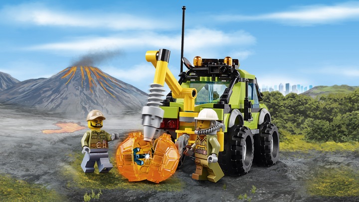 Produktbild LEGO City Vulkan-Forschungstruck (60121, LEGO City)