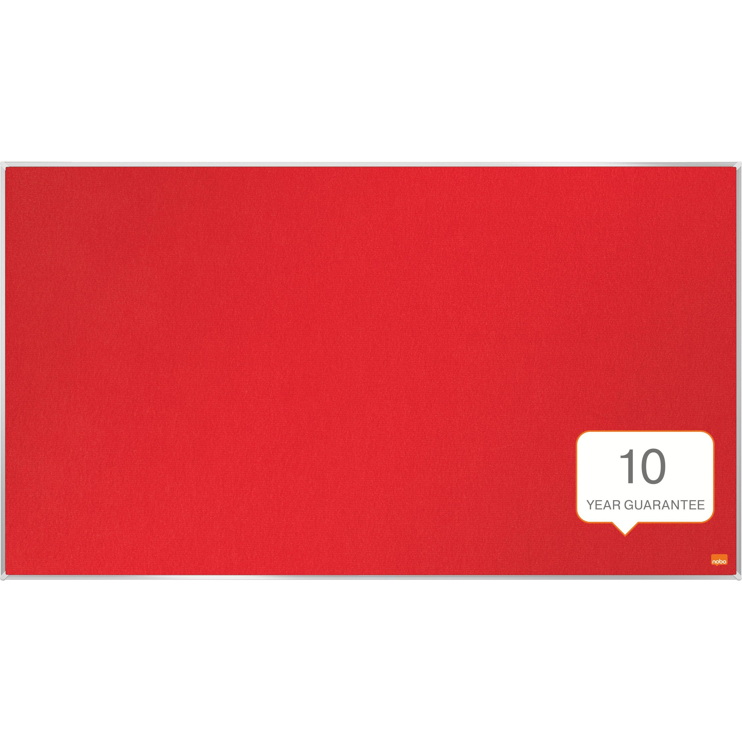 Thumbnail - Nobo, Pinnwand, Filztafel Impression Pro 1915420 rot, 50x89cm (Pinnwand, 50 x 89 cm)