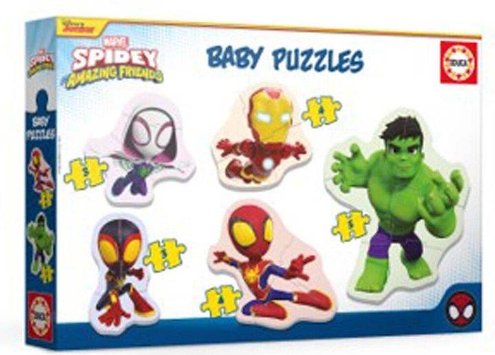 Produktbild Educa Baby Puzzles Spidey & His Amazing Friends (80-19953) (3 Teile)