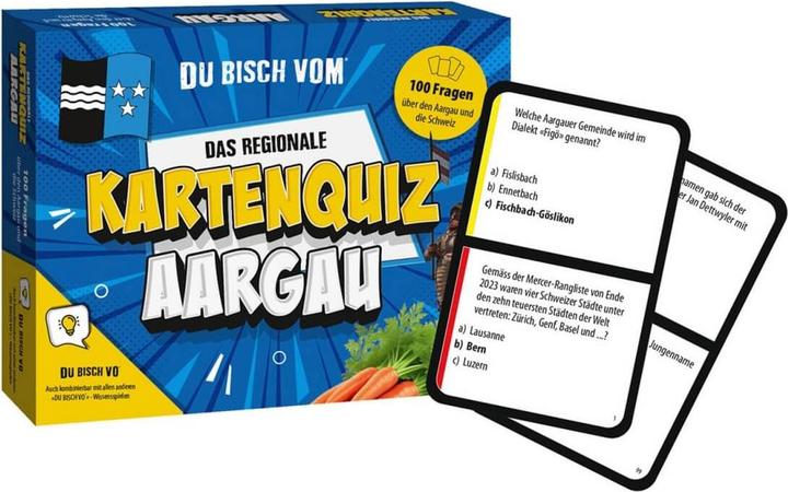 Produktbild Unique DU BISCH VOM® Aargau Quiz - Das Kartenspiel (Deutsch)