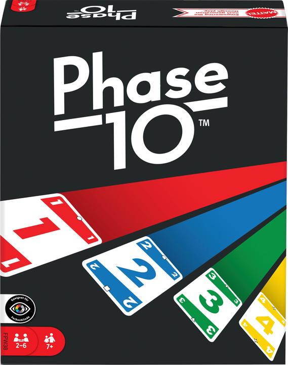 Produktbild Mattel Games Phase 10 Kartenspiel (Deutsch)