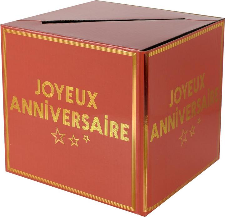 Santex Spardose 'Happy Birthday Star' - Terracotta