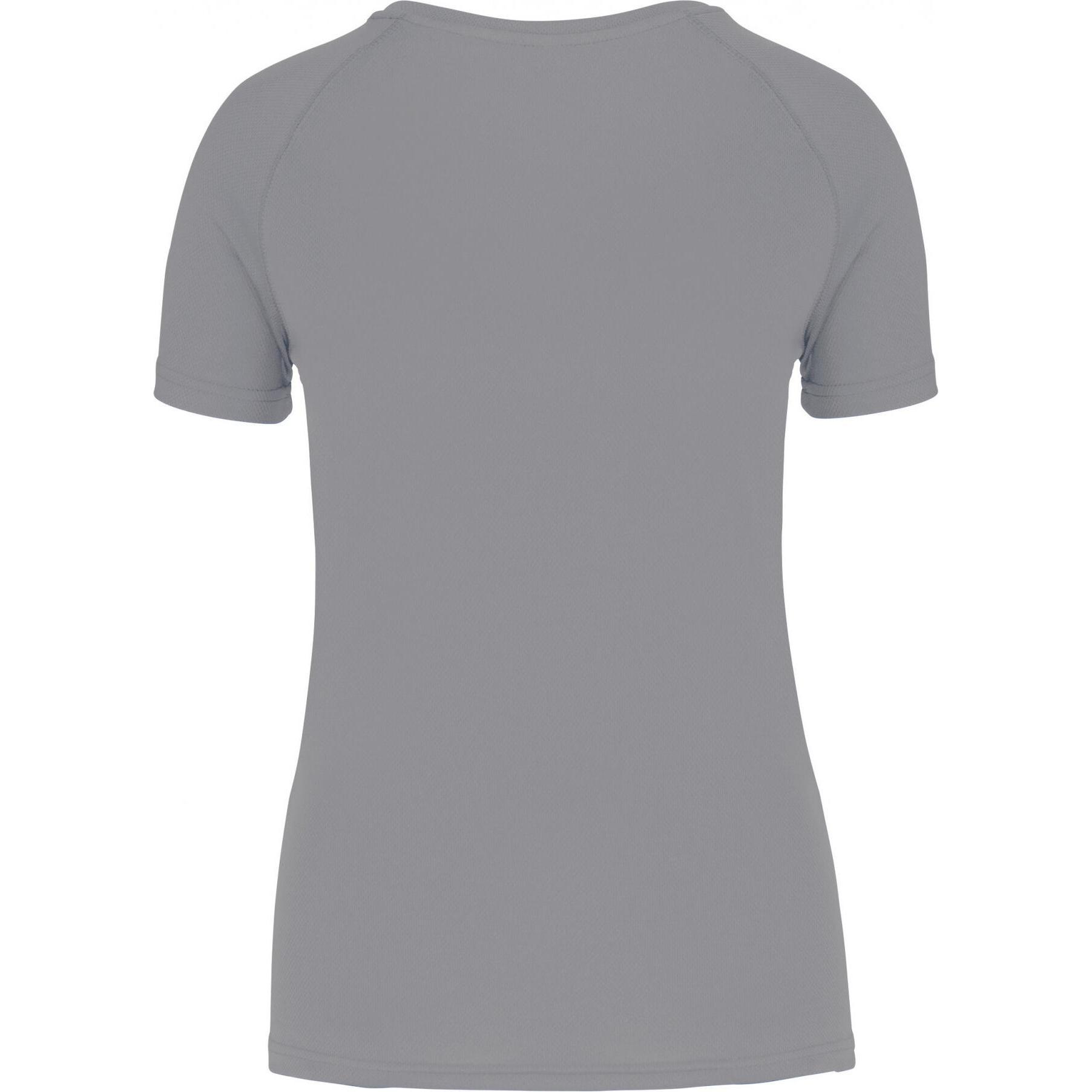 Proact, Damen, Sportshirt, Recyceltes Rundhals-Trikot, Damen (L), Grau, L