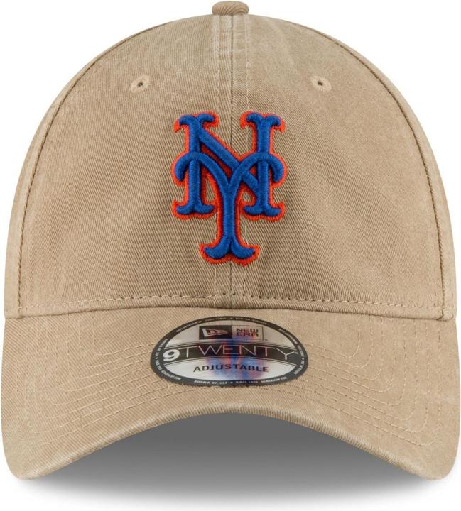 Produktbild New Era 9Twenty Strapback Cap - New York Mets Khaki (55, 56, 57, 58, 59, 60)