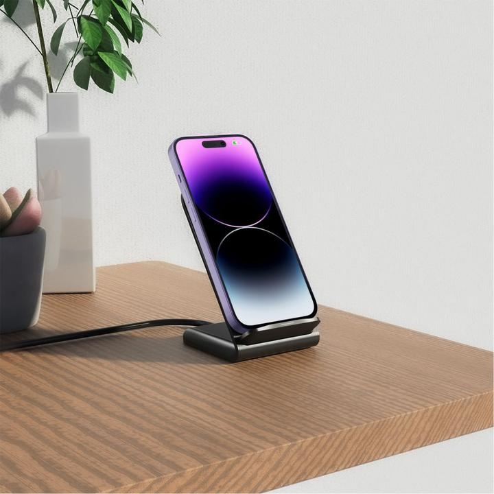 Produktbild Tech-Protect Ładowarka Ładowarka bezprzewodowa Qi15W-S2 Wireless Charger 15W Black (15 W)