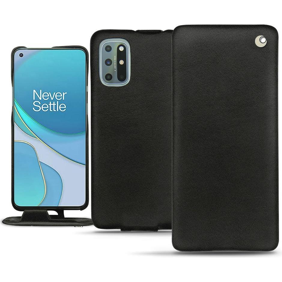 Noreve Lederschutzhülle vertikal (OnePlus 8T), Smartphone Hülle, Schwarz
