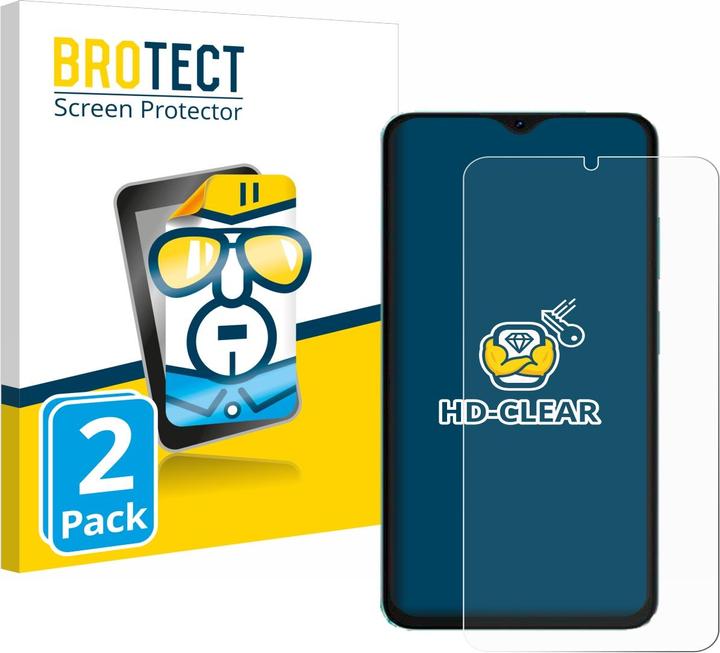 Actual product image BROTECT Screen Protector Clear (2 Piece, LG Spirit C70)