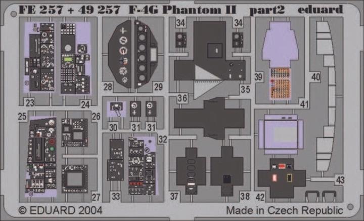 Actual product image Eduard F-4G Phantom II