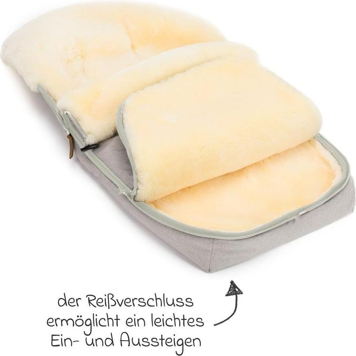 Actual product image Fillikid Fusssäcke für Kinderwagen & Buggys Lammfell-Fusssack Makalu Style für Buggy
