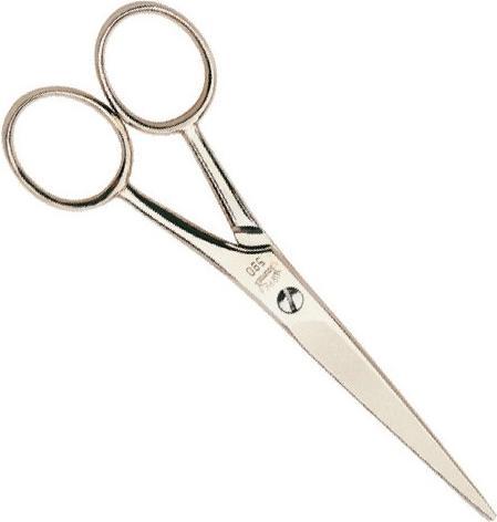 Actual product image Nippes Moustache / beard scissors, nickel-plated