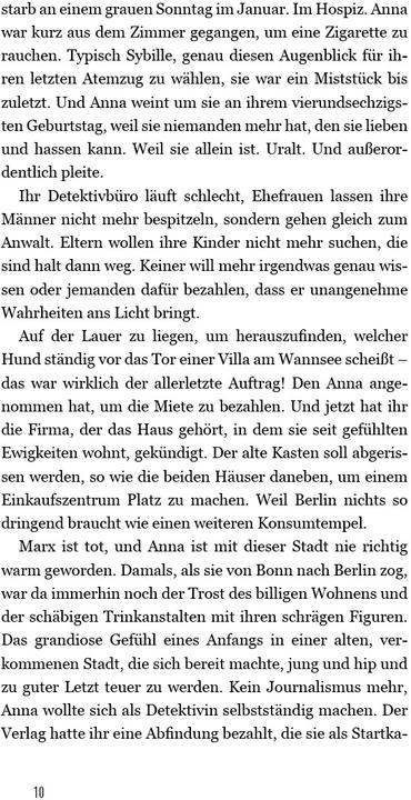 Produktbild Anna Marx und der sanfte Tod (Deutsch, Christine Grän, 2021)