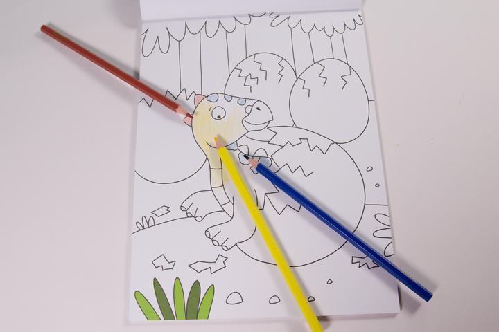 Produktbild Loewe Meine Dino-Welt - Malblock