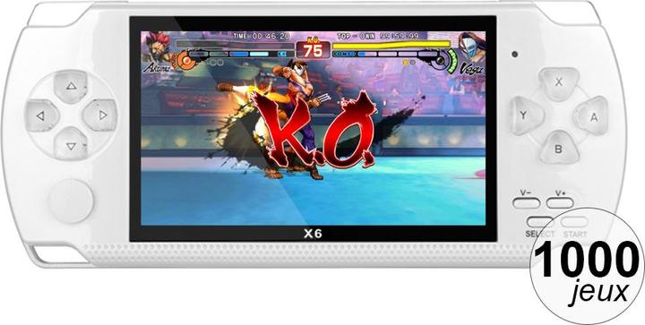 Actual product image VR Shinecon Portable 4.3 inch emulator console with audio/video player