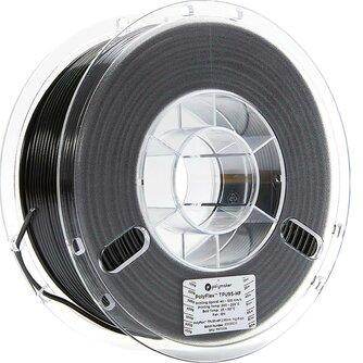 Actual product image Polymaker PolyFlex TPU-95A High Speed Black 2.85 mm 1,000 g (TPU, 2.85 mm, 1 g, Black)