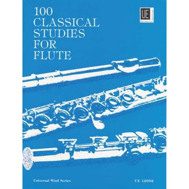 100 Classical Studies, für Flöte, Fachbücher von Frans Vester