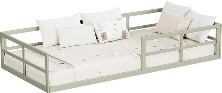 Produktbild VitaliSpa Kinderbett Minno, Greige, 90x200 mit Matratze (90 x 200 cm)