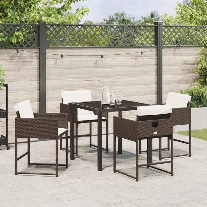 Produktbild vidaXL Modernes Esszimmer-Set (80 x 80 x 73 cm)
